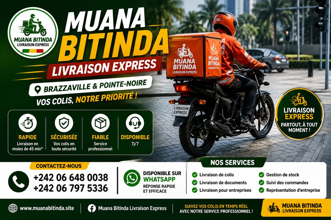 Muana Bitinda Livraison